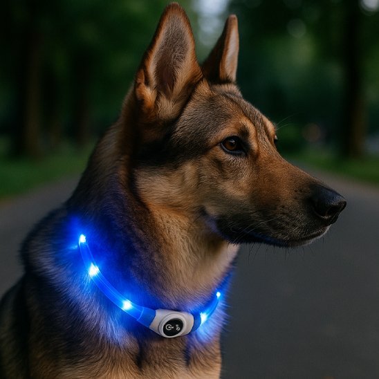 Collier lumineux chien | NightSafe - Vie2chien